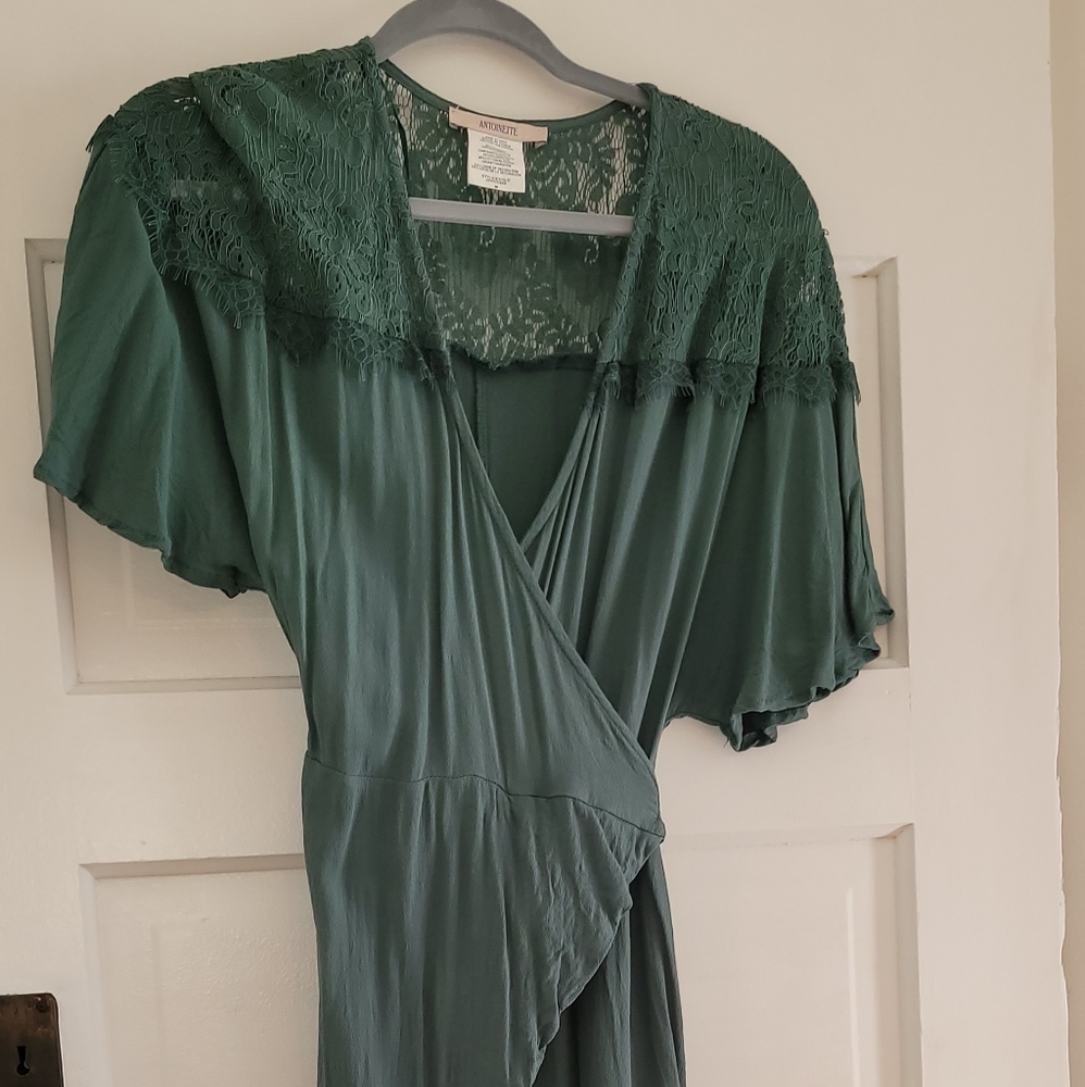 Antoinette Medium green jumpsuit